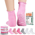 Non Slip Diabetic Socks for Women 6 Pairs Size 9-11 J7274