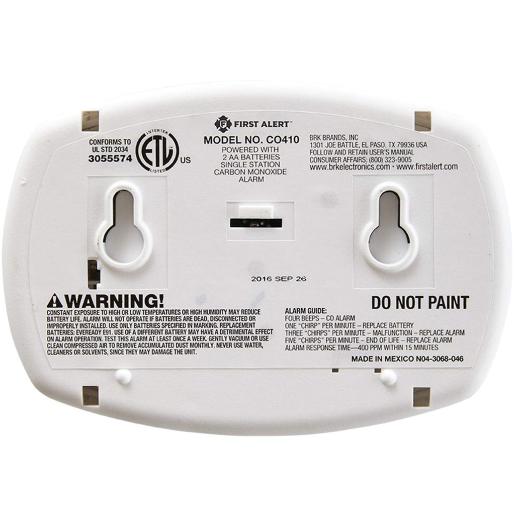 Carbon Monoxide Detector X7584