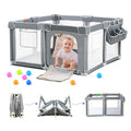 Foldable Baby Playpen with Mat T7089