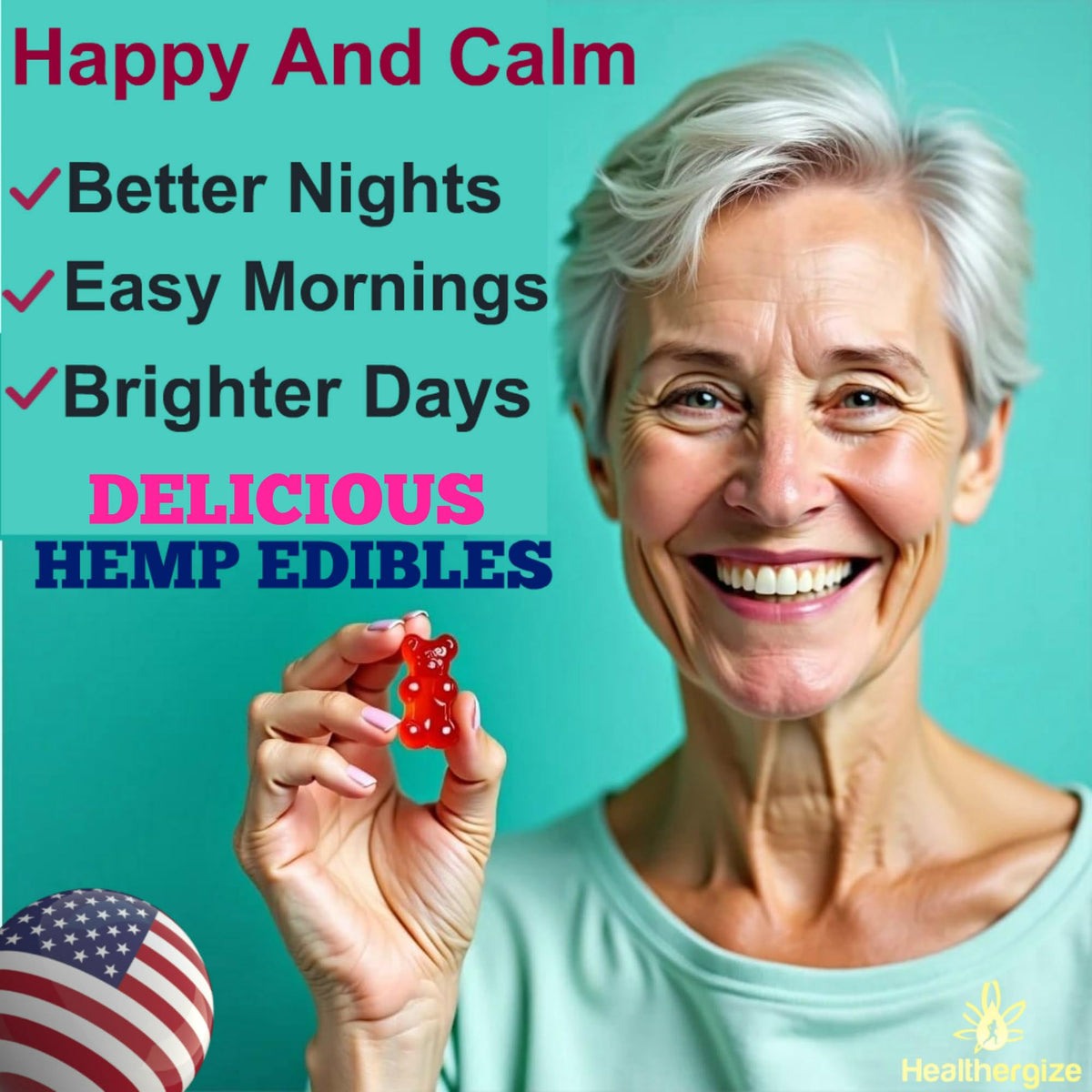 Hemp Gummies for Sleep, Calm & Daily Focus B455