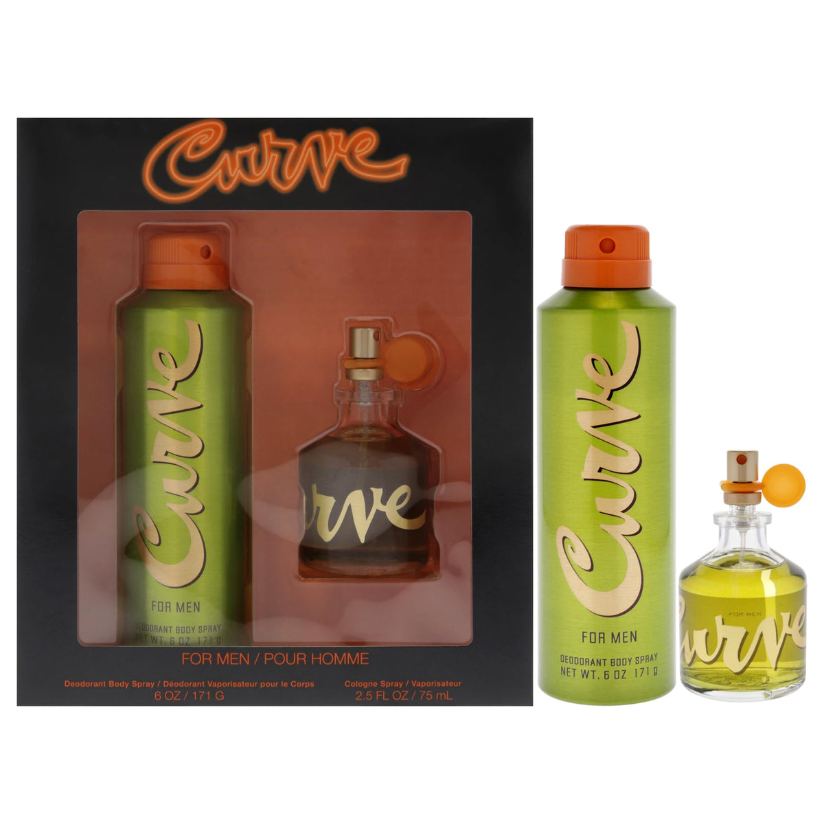 Men's Cologne Spray & Deodorant 2 Piece Set 2.5 fl. oz V48568