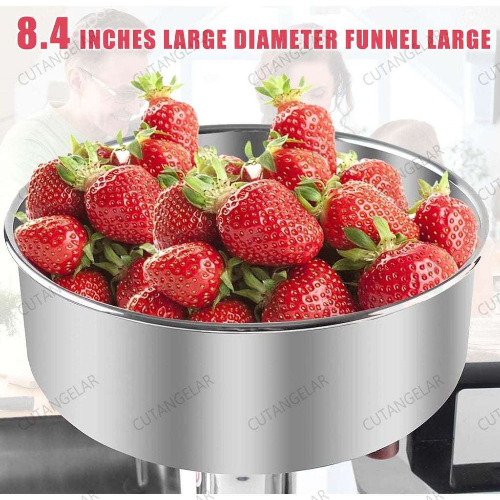Commercial Grade Electric Sauce Machine 450W with Large Hopper U74696