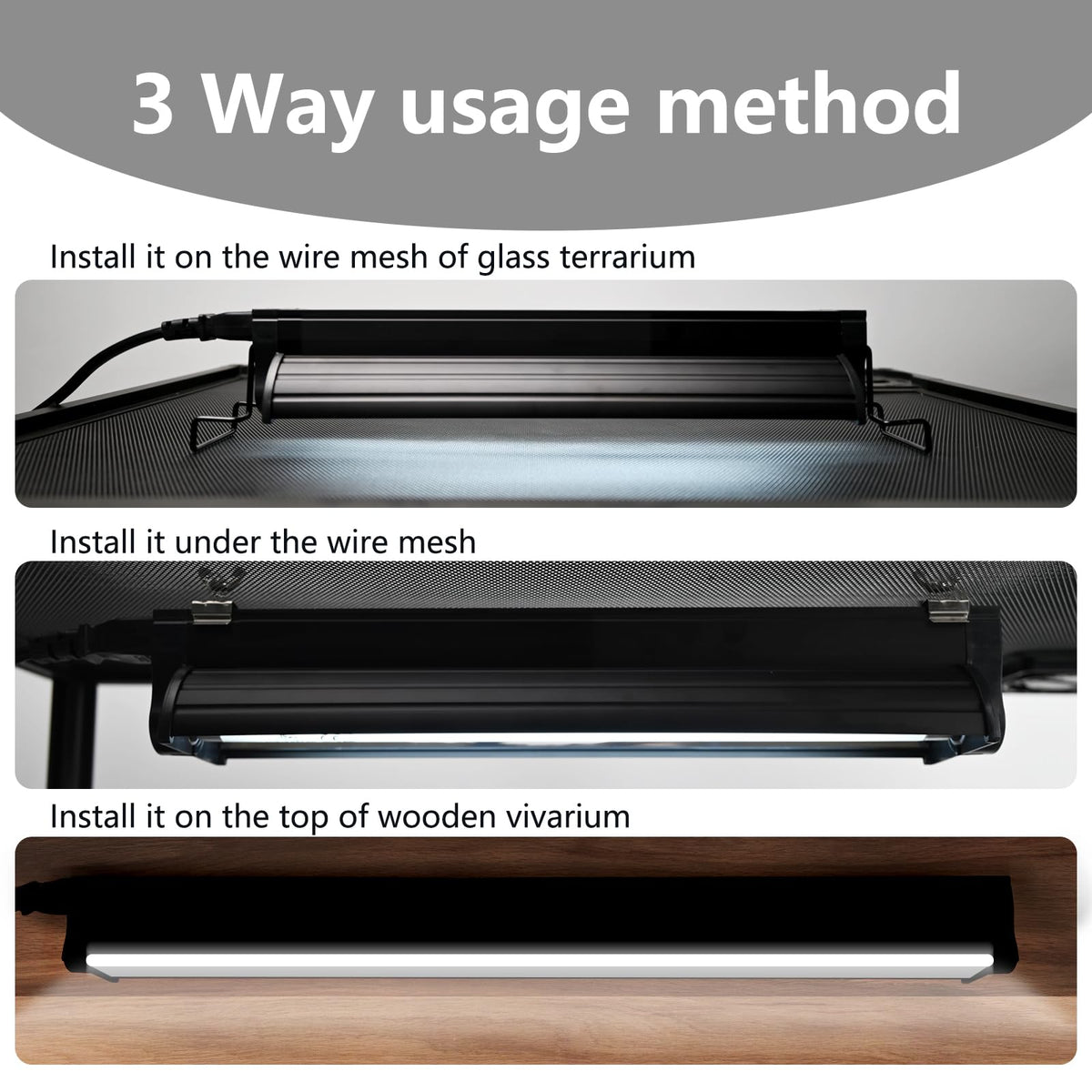 8W T5 UVB Lighting Combo Kit Z6958