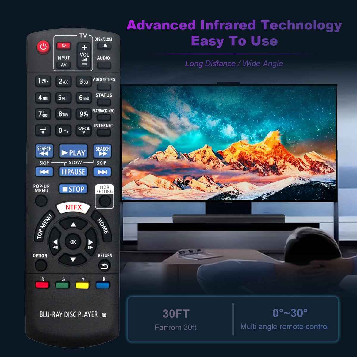 Replacement Remote Control R313580