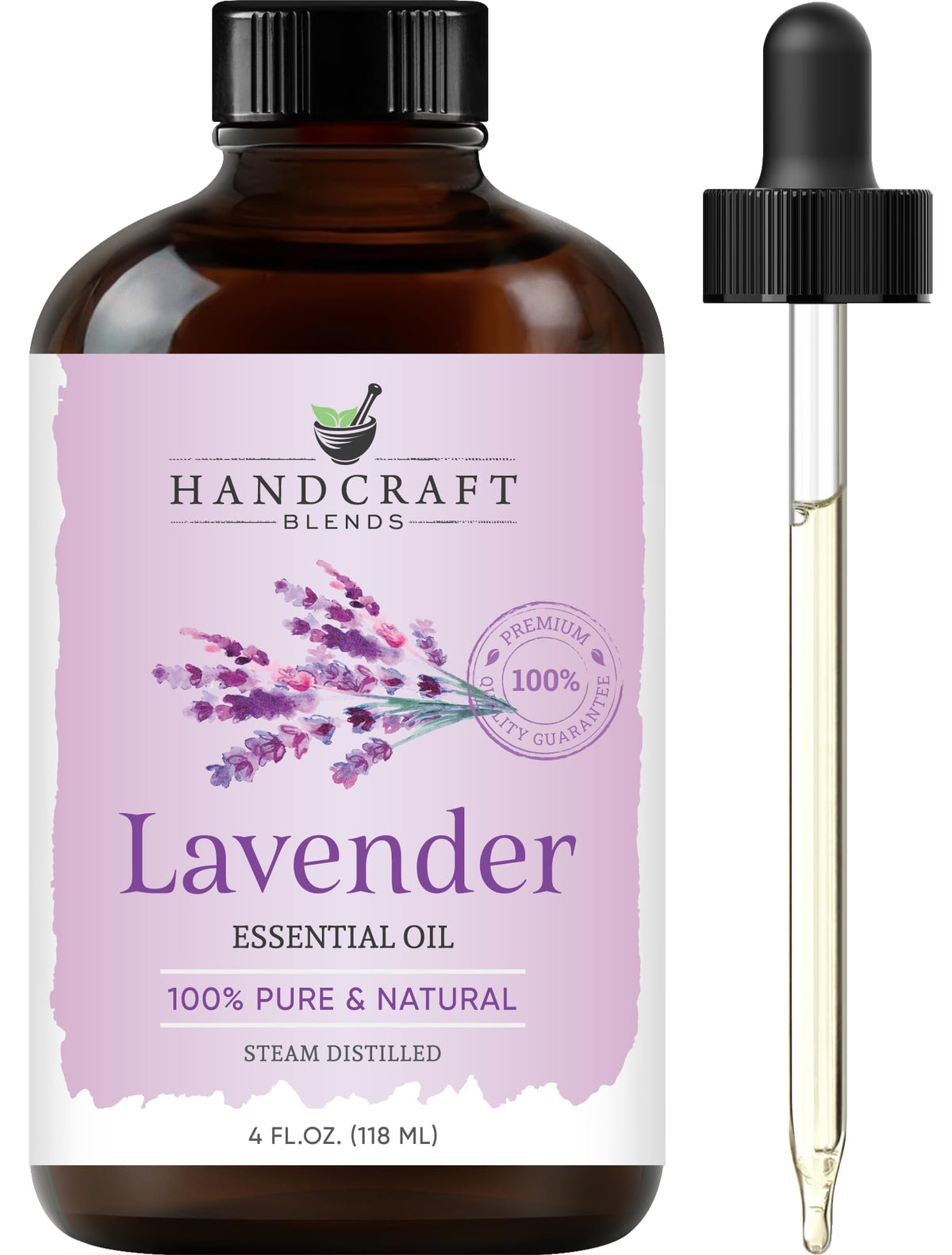 Eucalyptus Tea Tree and Lavender Essential Oil Set 4 Fl. Oz P487
