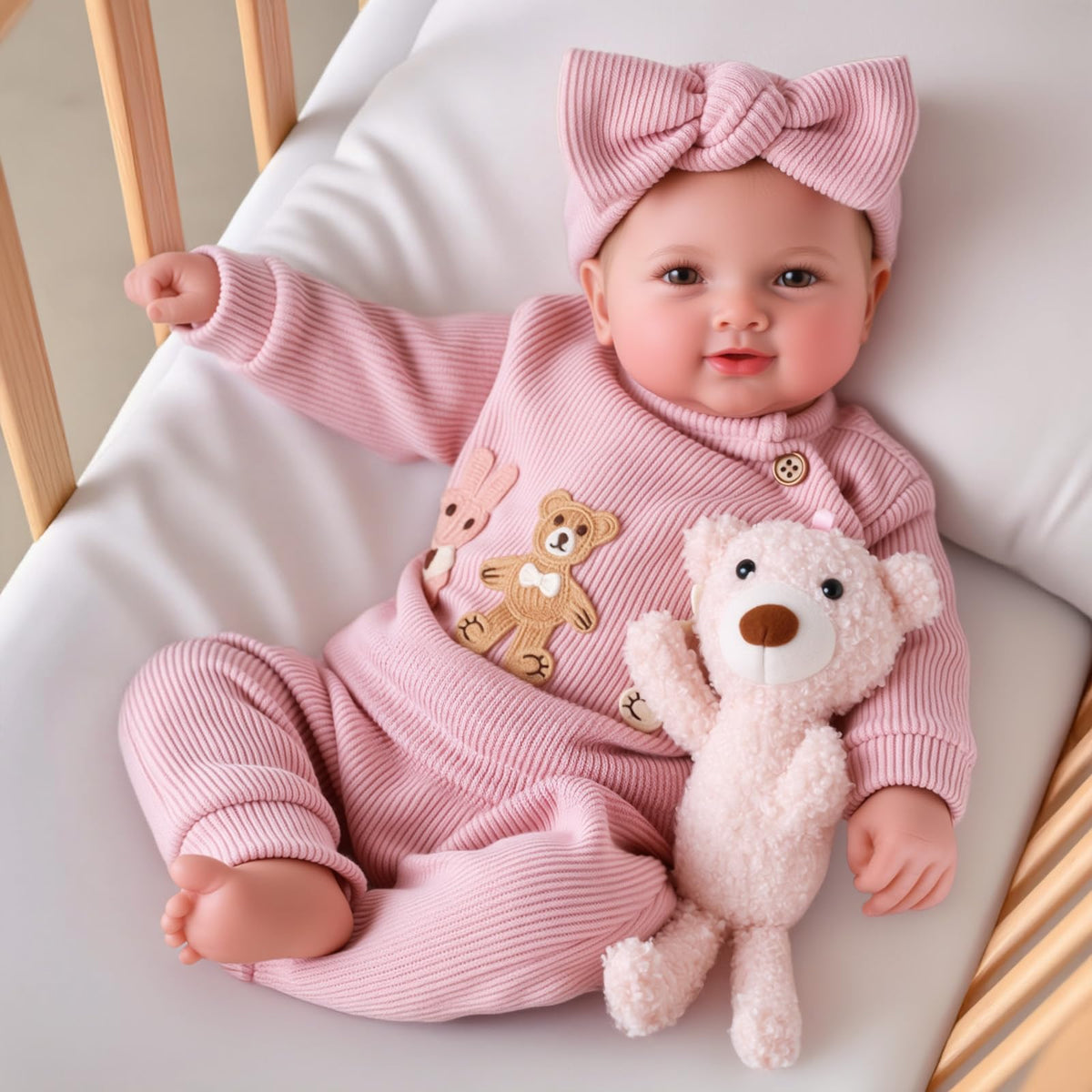 20 Inch Realistic Baby Dolls with Accessories M59741