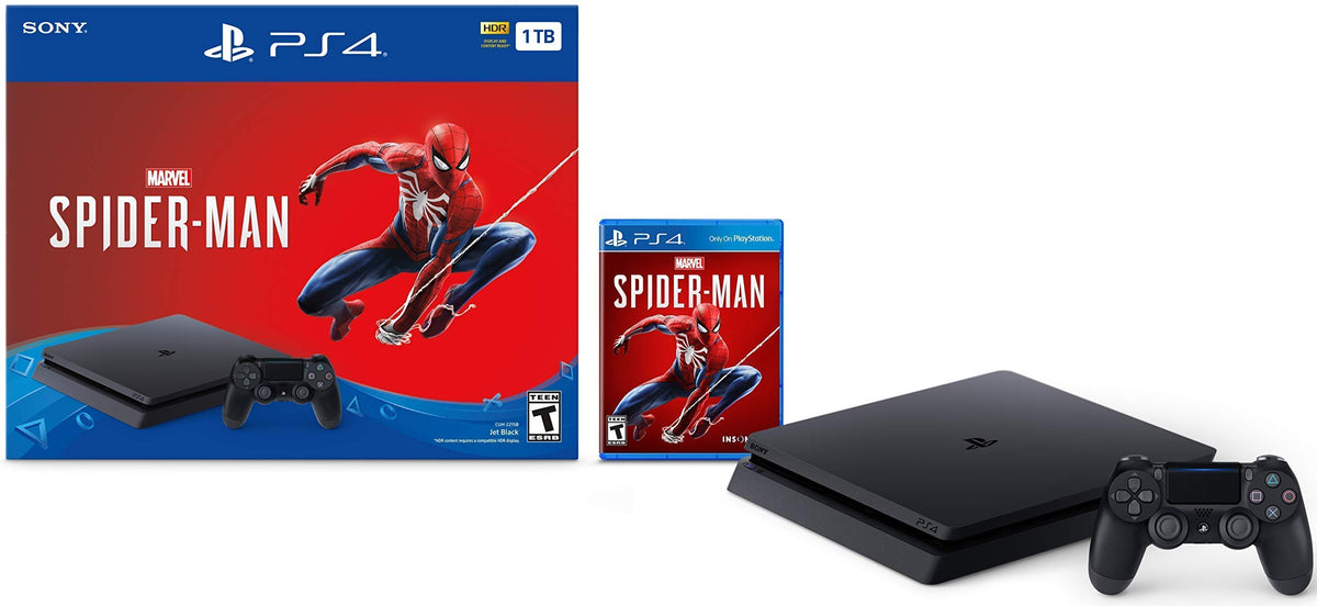 Playstation 4 Slim 1TB SSD Console with Wireless Controller V542138