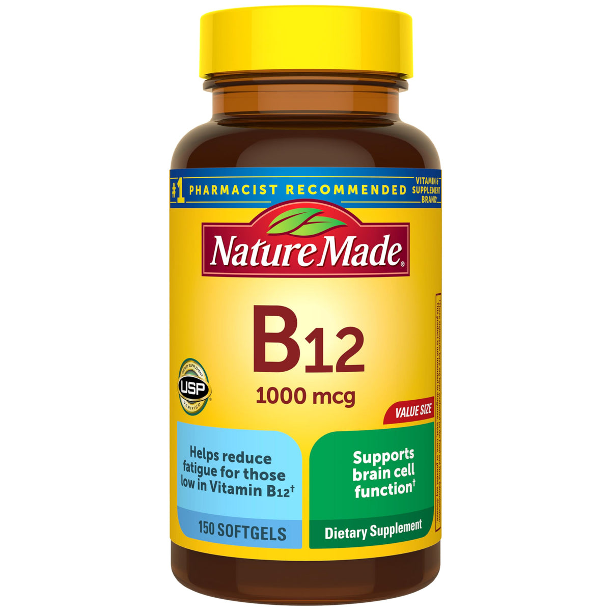 Vitamin B12 1000 mcg 150 Softgels V7354