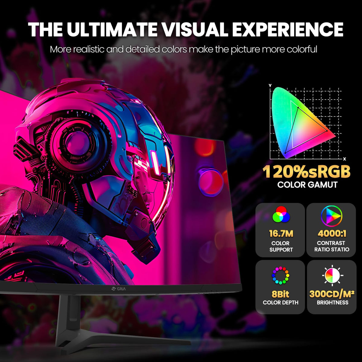 34" WQHD 165Hz Curved Gaming Monitor J6745