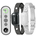 Rechargeable IPX7 Waterproof Dog Training Collar with Remote for 2 Dogs V1550