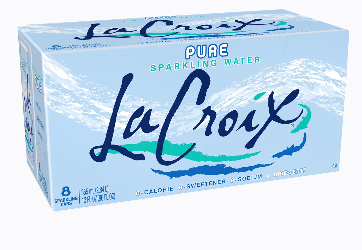 Sparkling Water 12 Fl Oz (pack of 8) L297