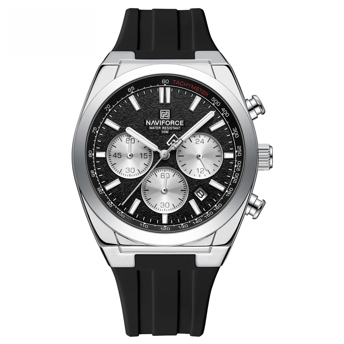 Multifunctional Chronograph Analog Quartz Waterproof Watch I518