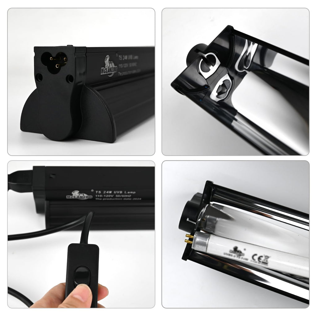 8W T5 UVB Lighting Combo Kit Z6958