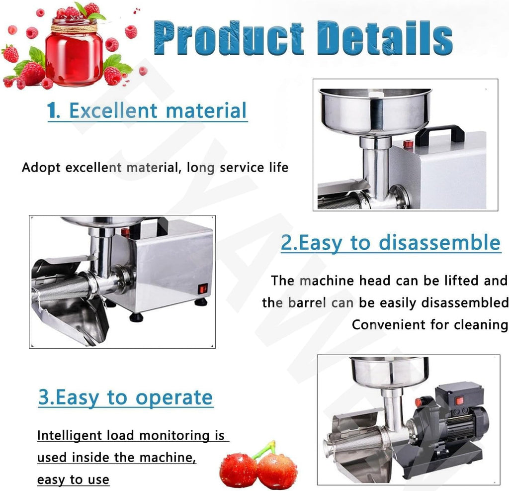 Electric Stainless Steel Tomato Strainer Machine I621870