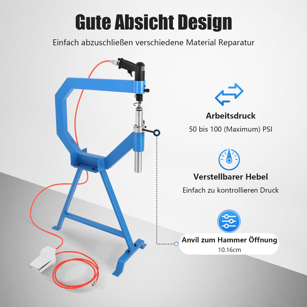 Pneumatic Planishing Hammer with Stand & Pedal Z844362