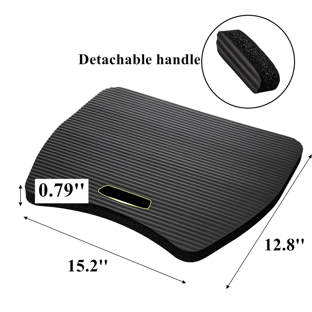4 Pack Waterproof Portable Foam Stadium Seat Cushion with Handle A90459