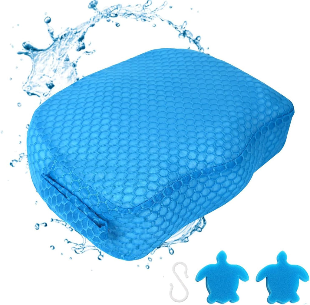 Weighted 3D Air Mesh Inflatable Hot Tub Booster Seat Y7613