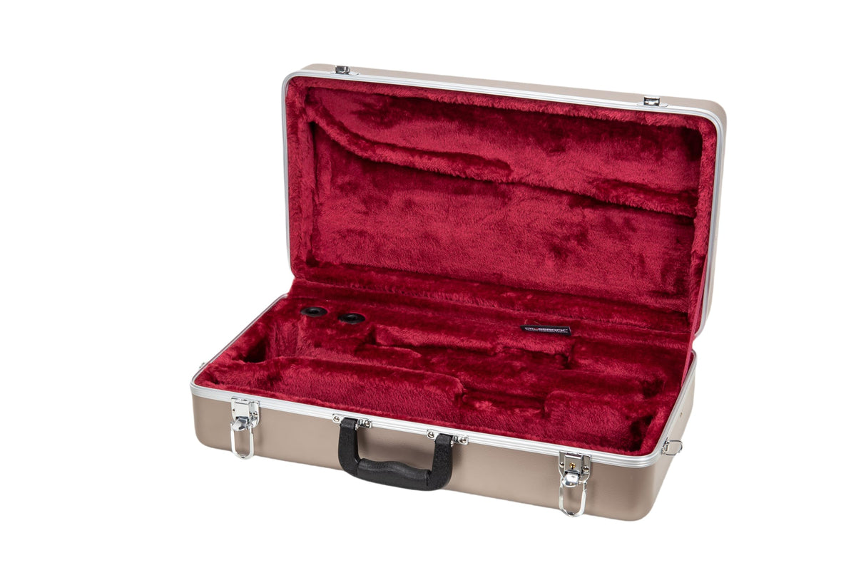 ABS Trumpet Case with Burgundy Velvet Interior N3102