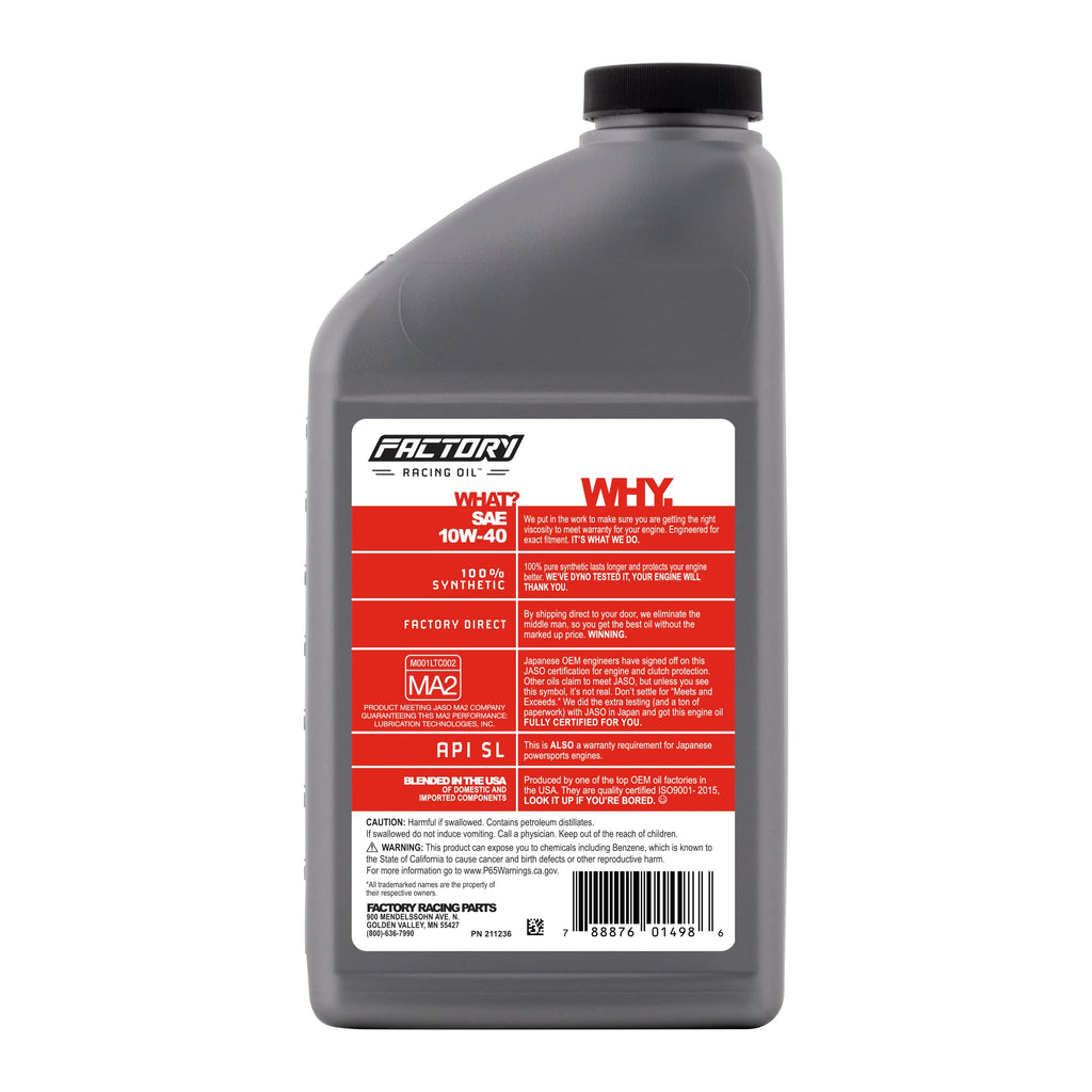 Oil Change Kit compatible with Kawasaki KEF300, KLF300 S8834