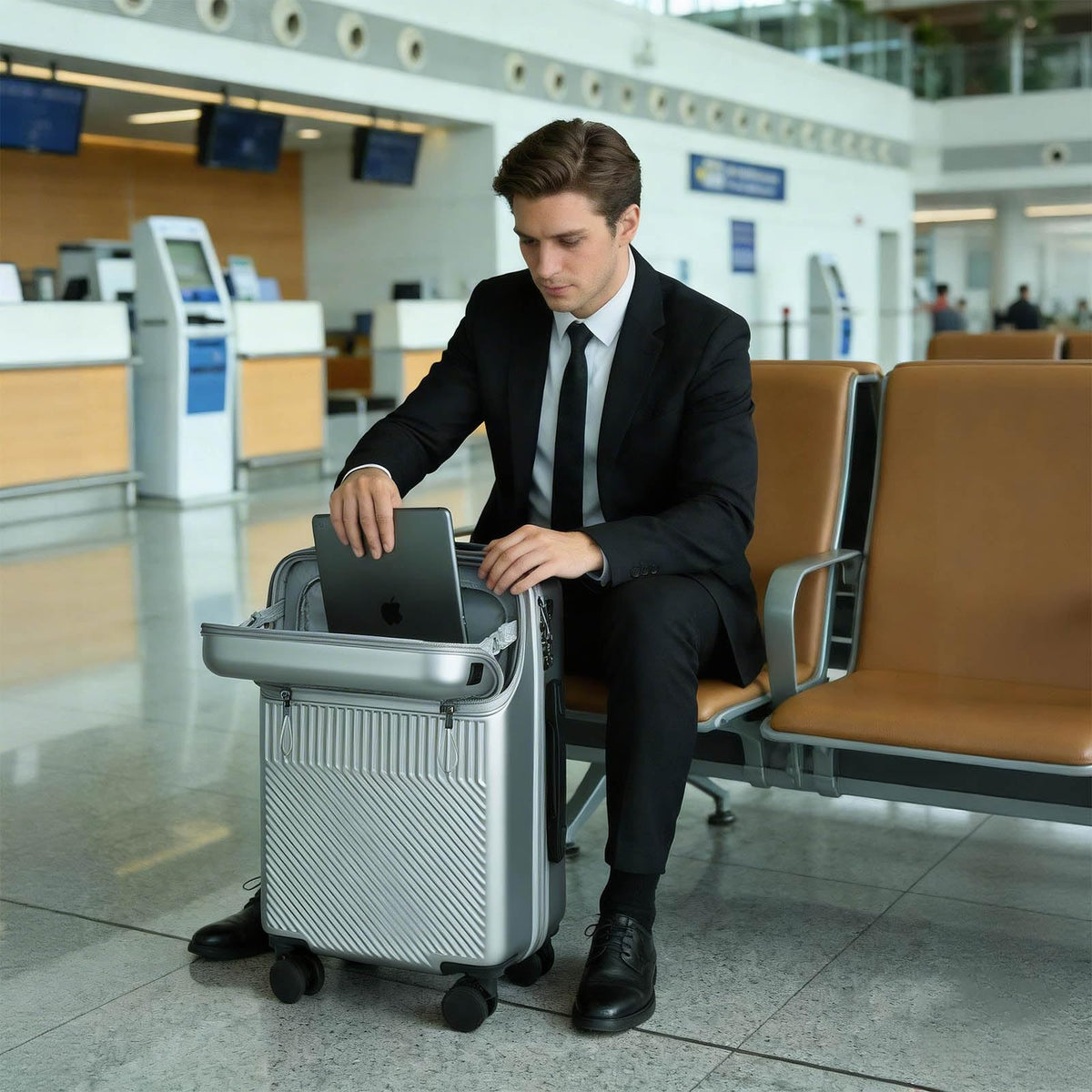 20 inch Hardshell PC Carry on Luggage with Wheels A47955