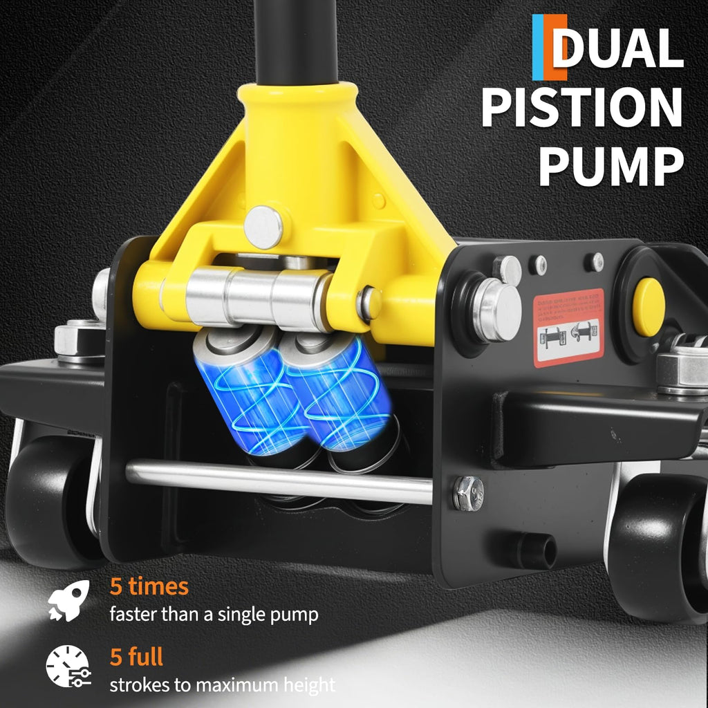 3 Ton Low Profile Hydraulic Floor Jack D202