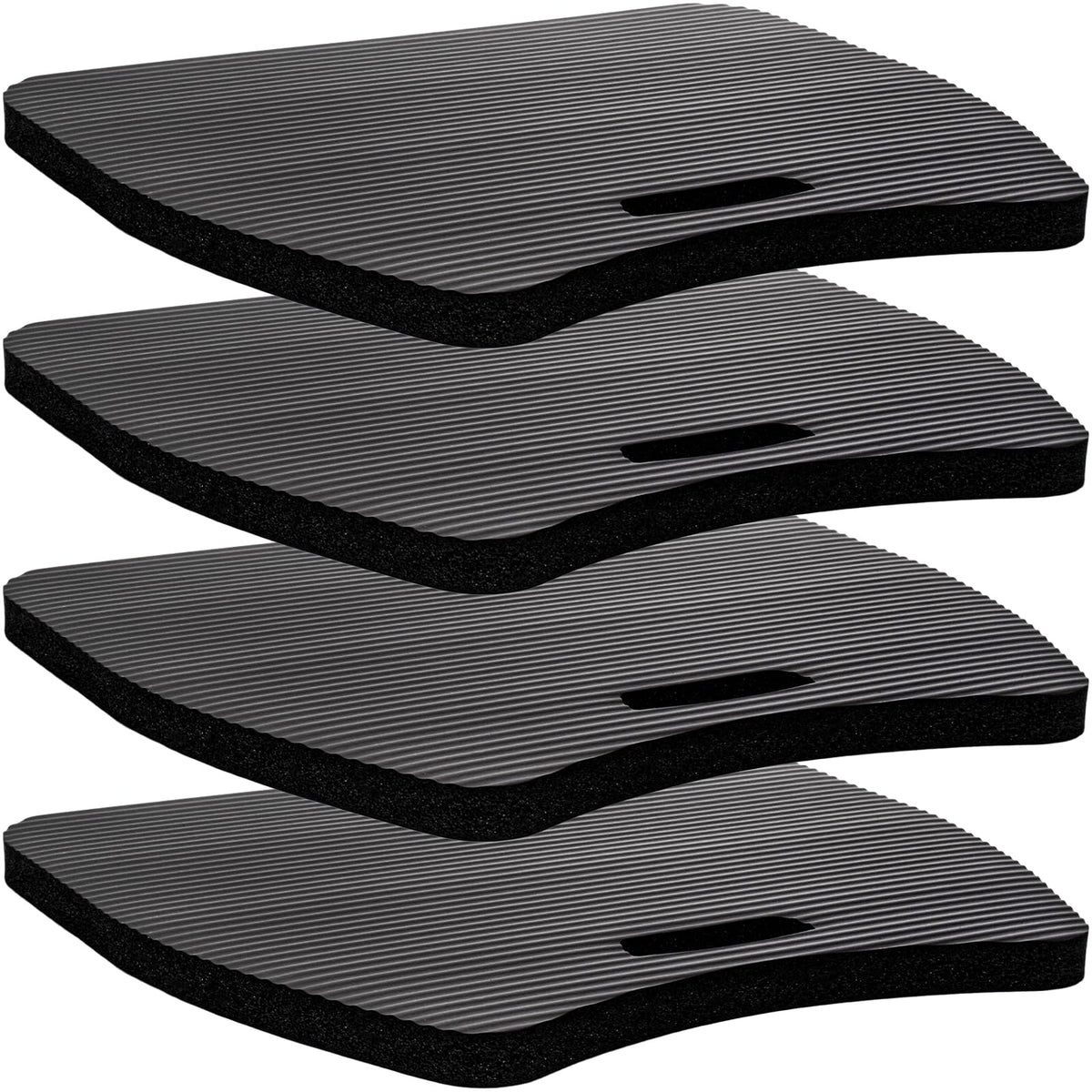 4 Pack Waterproof Portable Foam Stadium Seat Cushion with Handle A90459