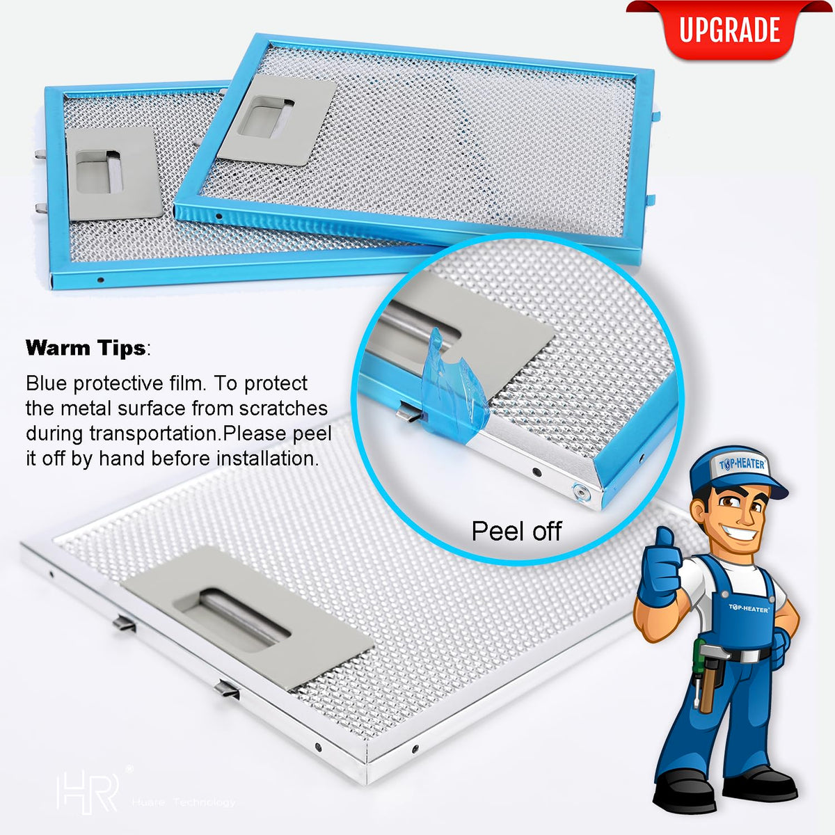 Hood Filter 9.375x11.75 2 Pack H8812