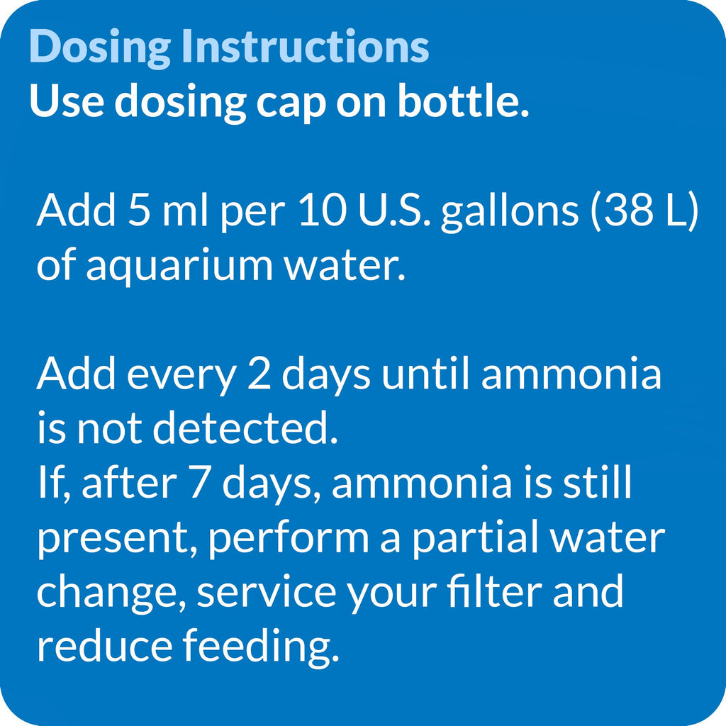 Aquarium Ammonia Detoxifier 16-Ounce Bottle Q31512