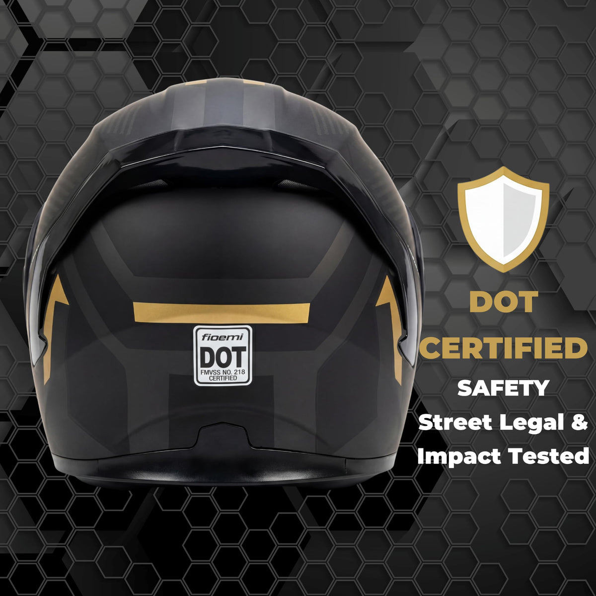 Modular Motorcycle Helmet DOT Approved Flip Up Dual Visor S918