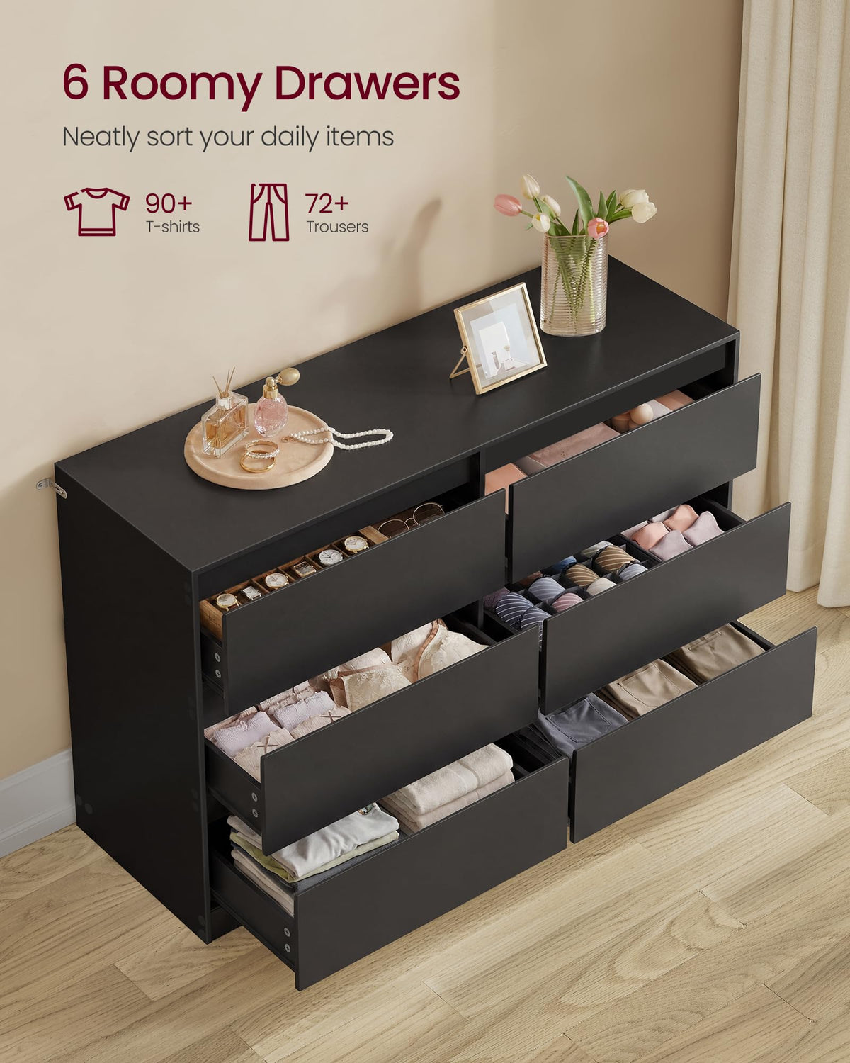6 Drawer Dresser K6635