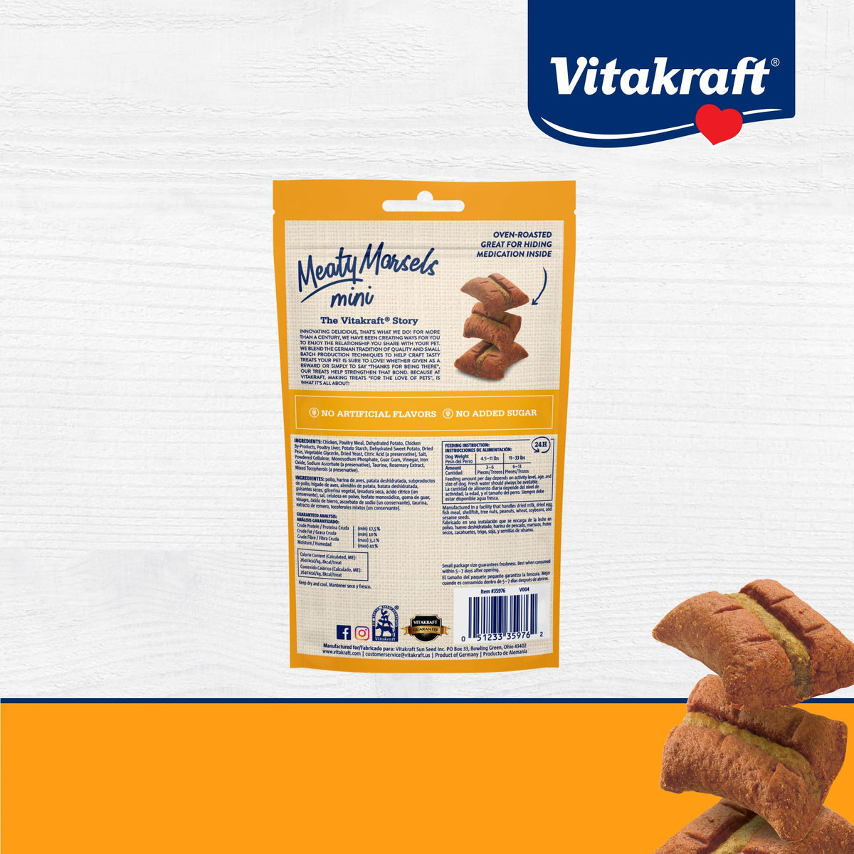 Mini Dog Treats 1.69 oz Bag O483876