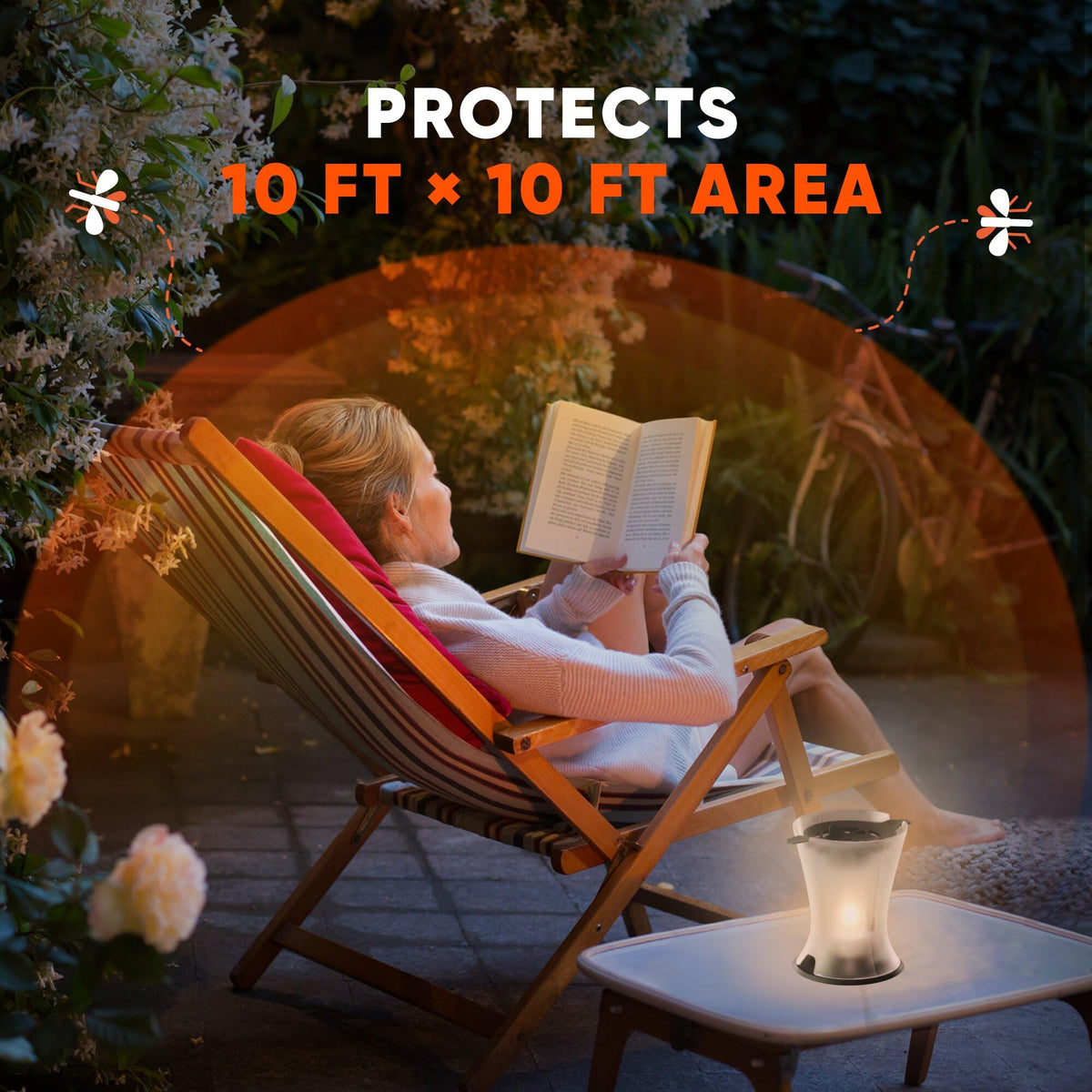 Refillable Mosquito Lamp 1 Count Z6944