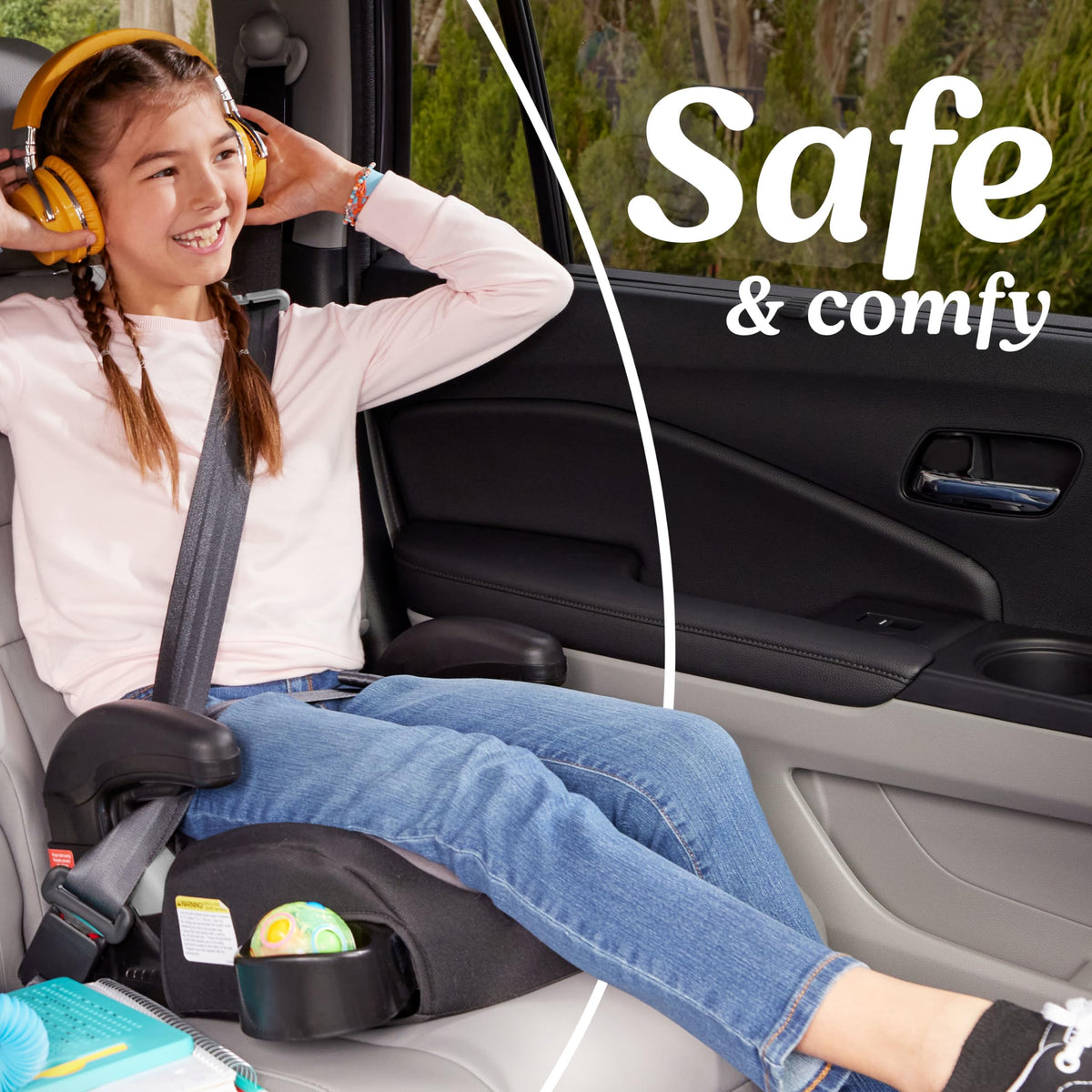 Backless Booster Car Seat Y1470