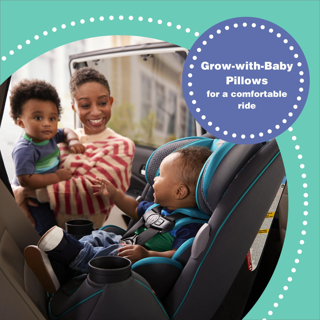 Convertible Car Seat, Rear Facing 5-40 pounds, Forward Facing 30-65 pounds, Booster 40-100 lbs Q45060