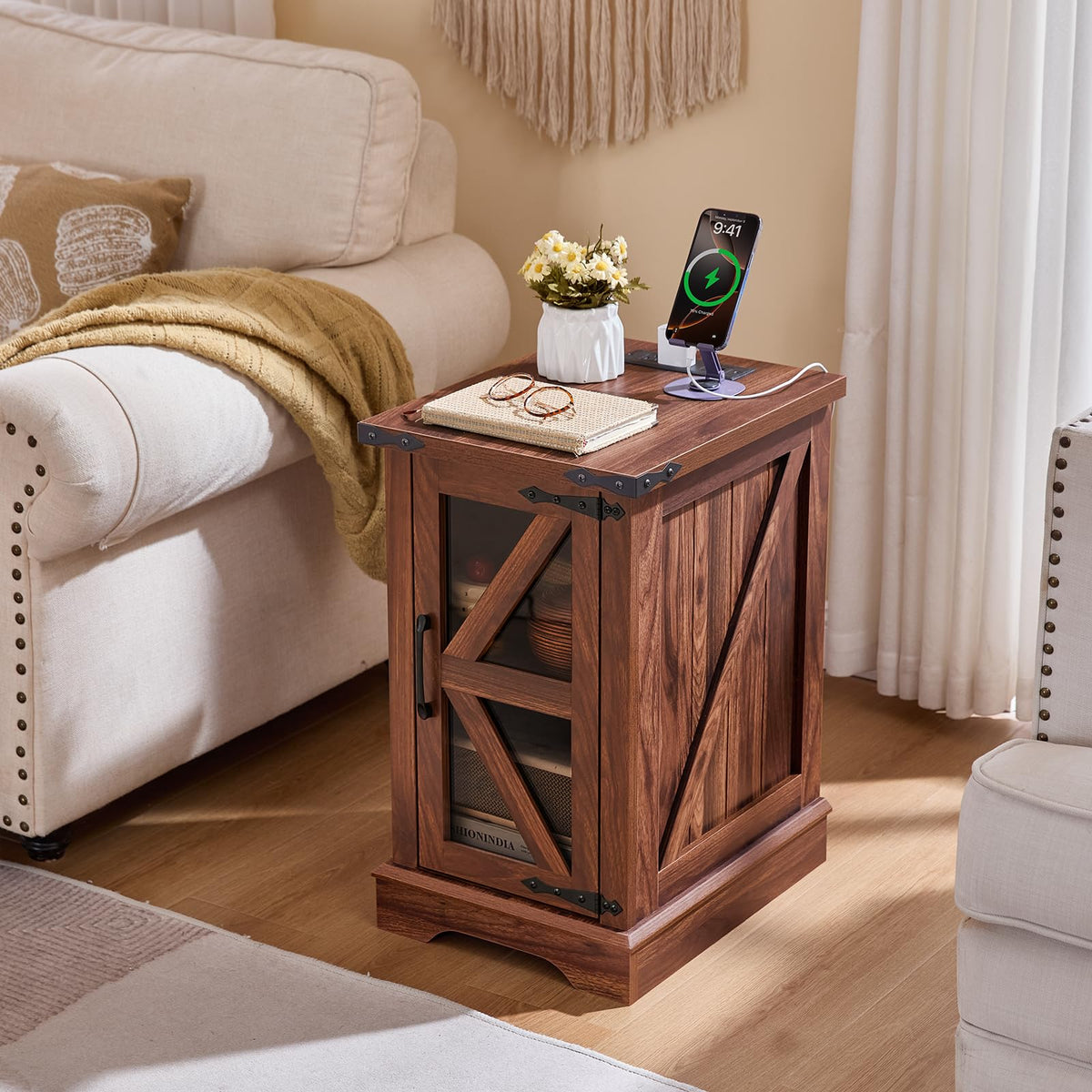 End Table Set 2 with Charger H479804