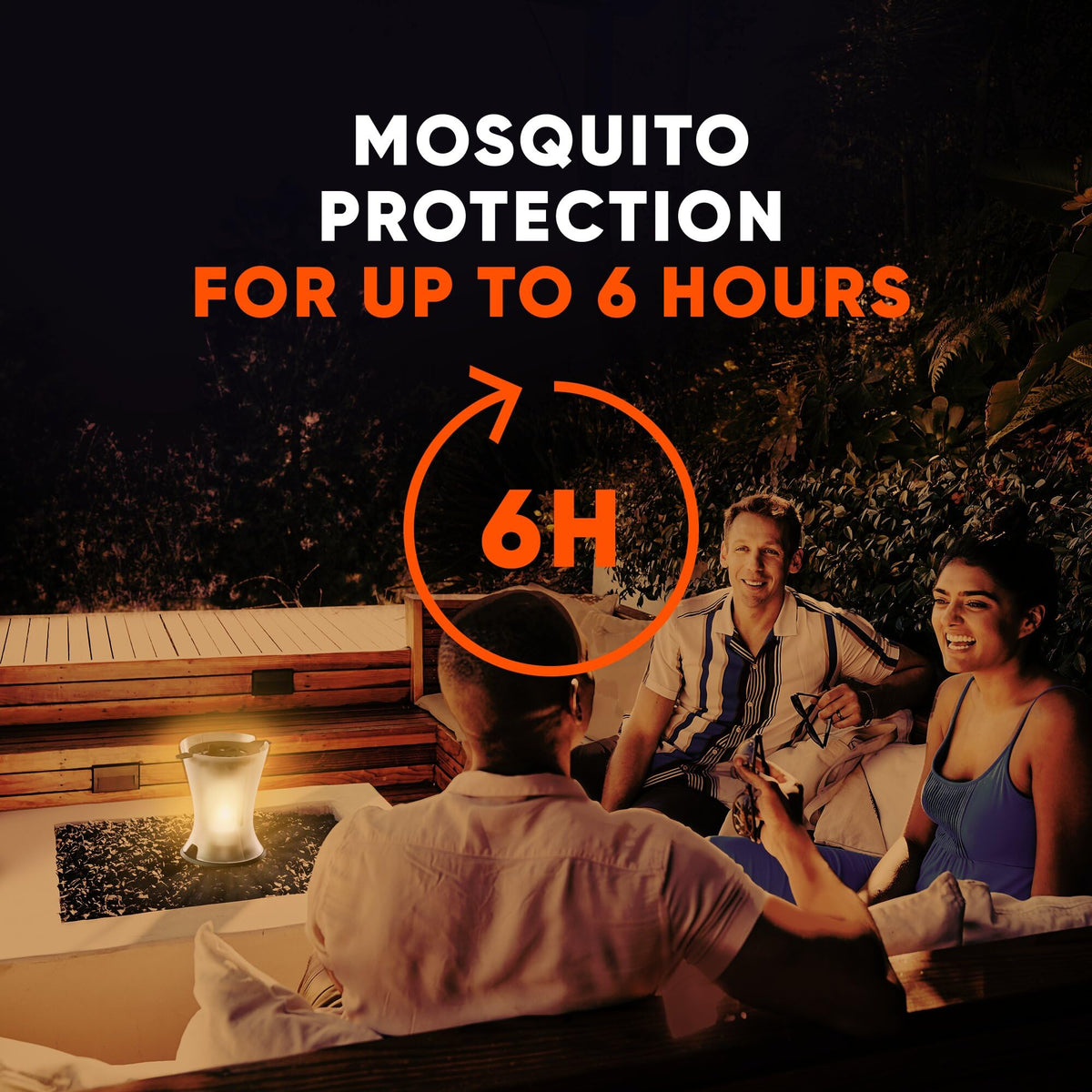Refillable Mosquito Lamp 1 Count Z6944