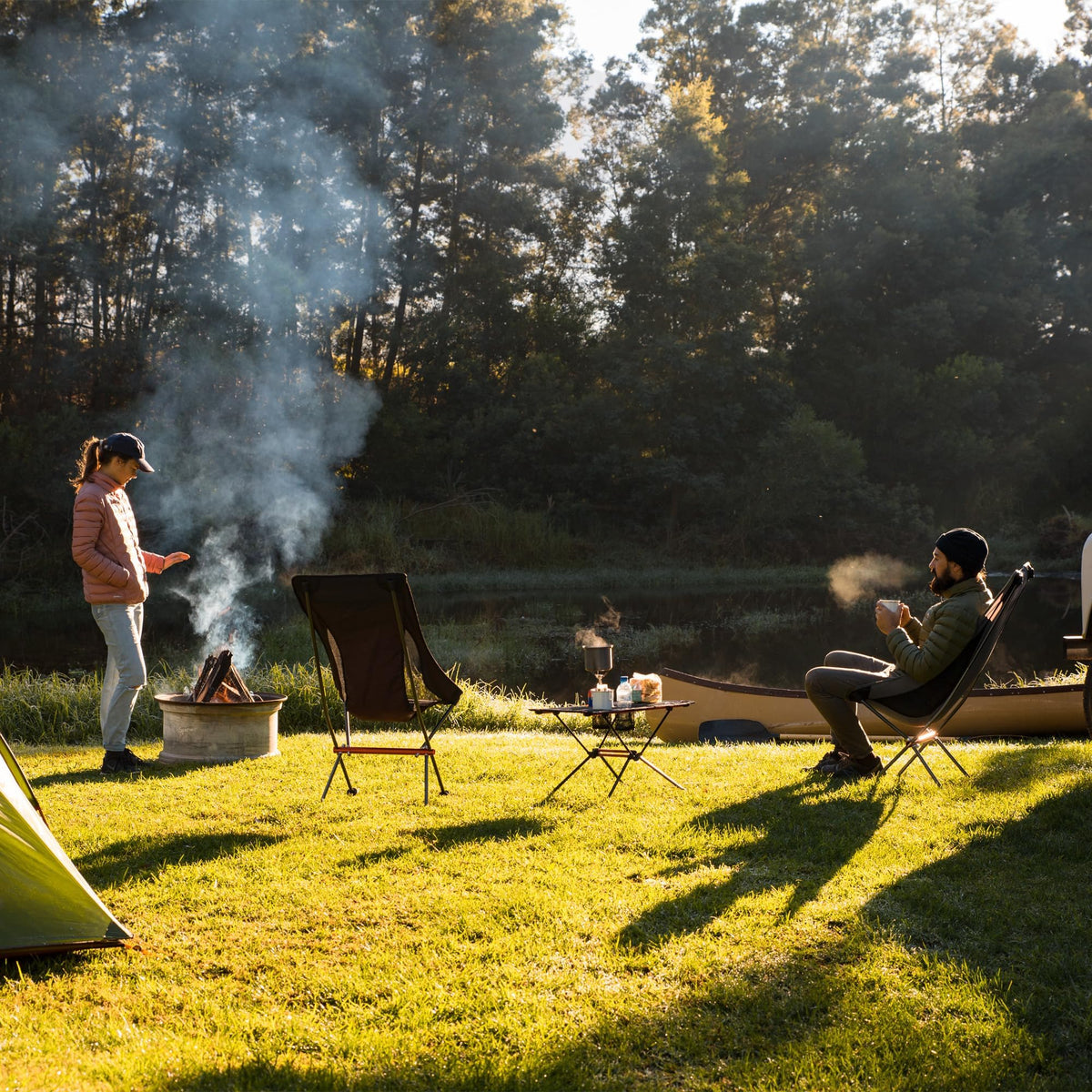 Ultralight 1.6 LBS Folding Camping Table with Carry Bag K955959