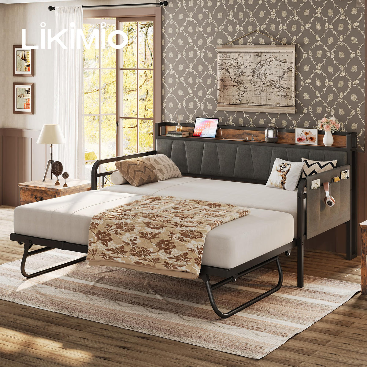 Twin Daybed with Trundle H414897