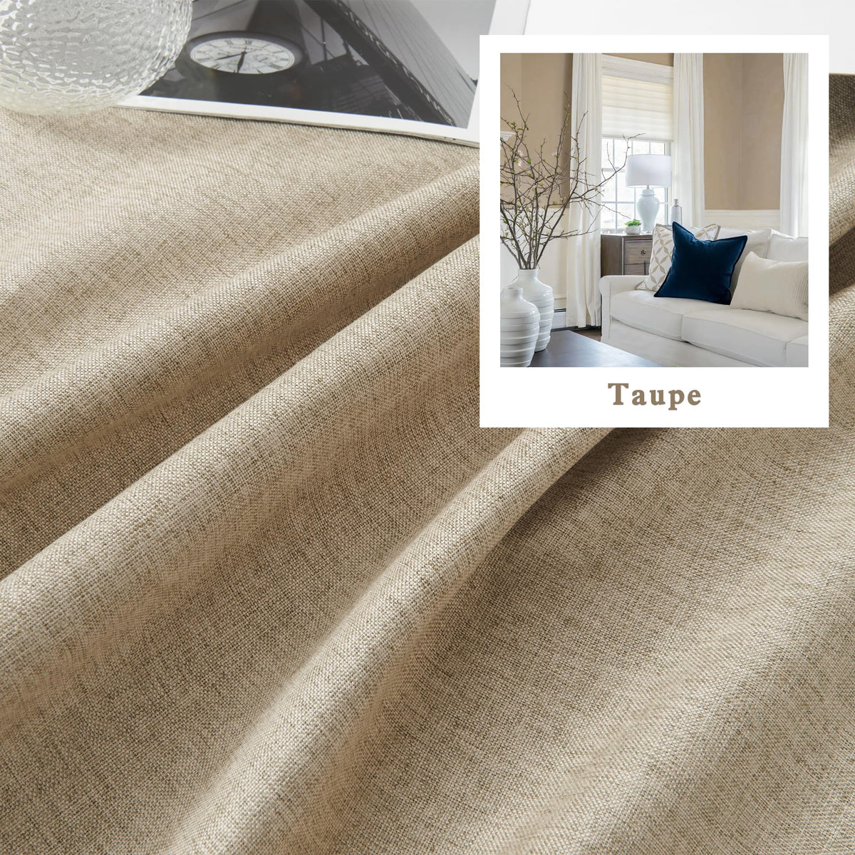132 Inch Blackout Curtains 11 ft Long Pinch Pleated Drapes 2 Panels M77405