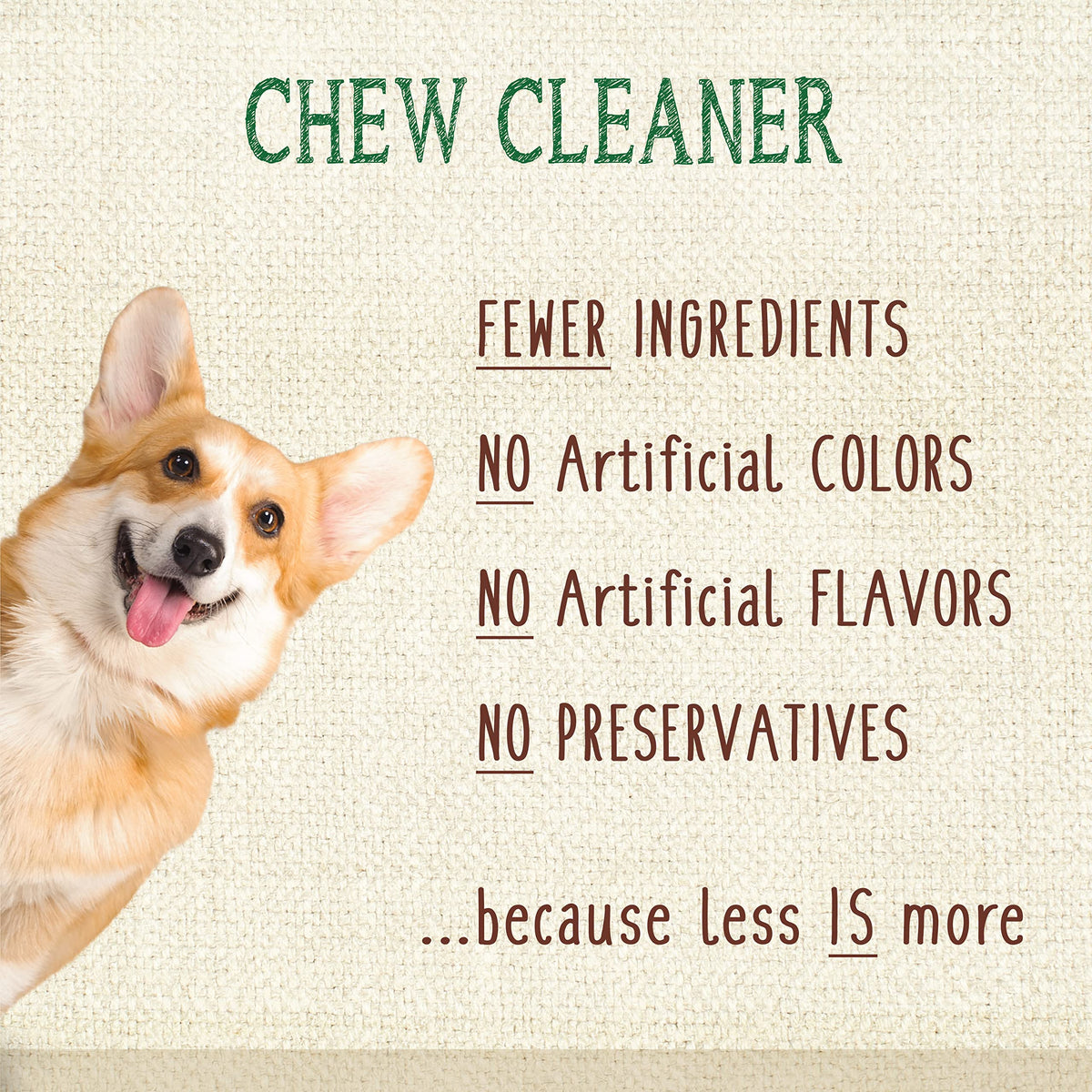 Natural Dog Dental Chews, Small 28 Count N1002