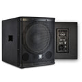 Powered 15 inch PA DJ Subwoofer with Class-D Amplifier, Black M617594