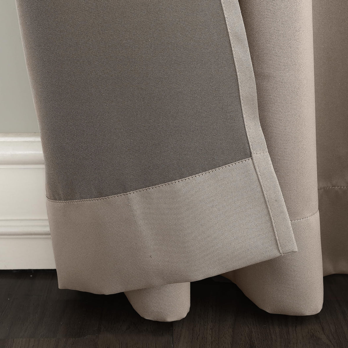 Energy Efficient Grommet Curtain Panel, 100" x 84", Stone R9066